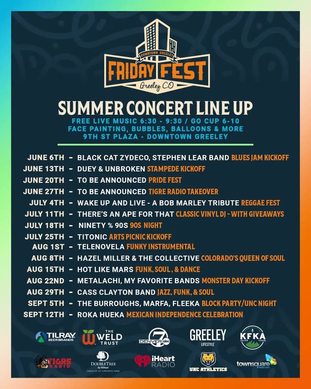Downtown Greeley Friday Fest